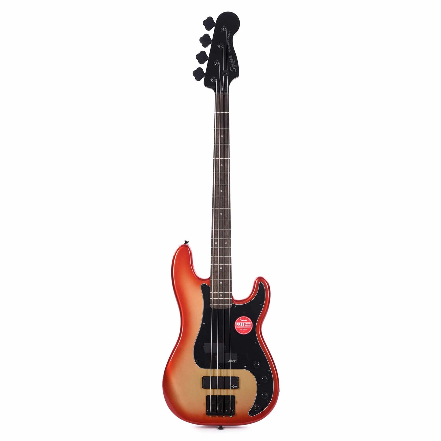 Squier Contemporary Active Precision Bass PH Sunset Metallic w/Black Pickguard Bass Guitars / 4-String
