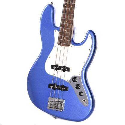 Squier Contemporary Jazz Bass Ocean Blue Metallic w/Fender Gig Bag, Stand, Cable, Tuner, Picks and Strings Bass Guitars / 4-String