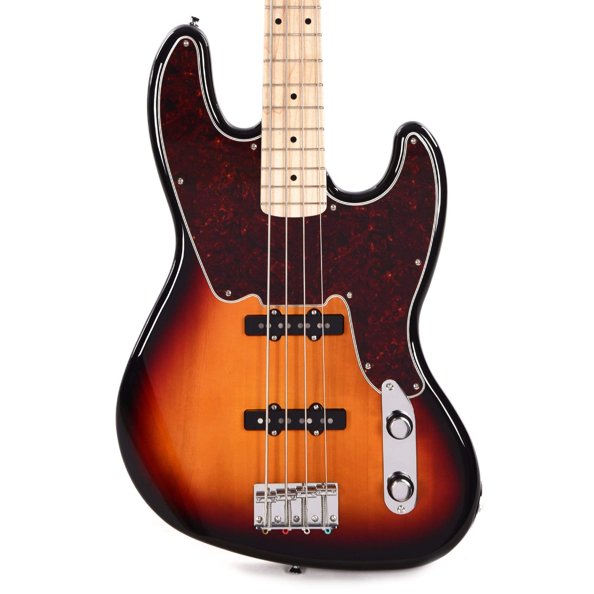 Squier Paranormal Jazz Bass '54 3-Color Sunburst Bass Guitars / 4-String