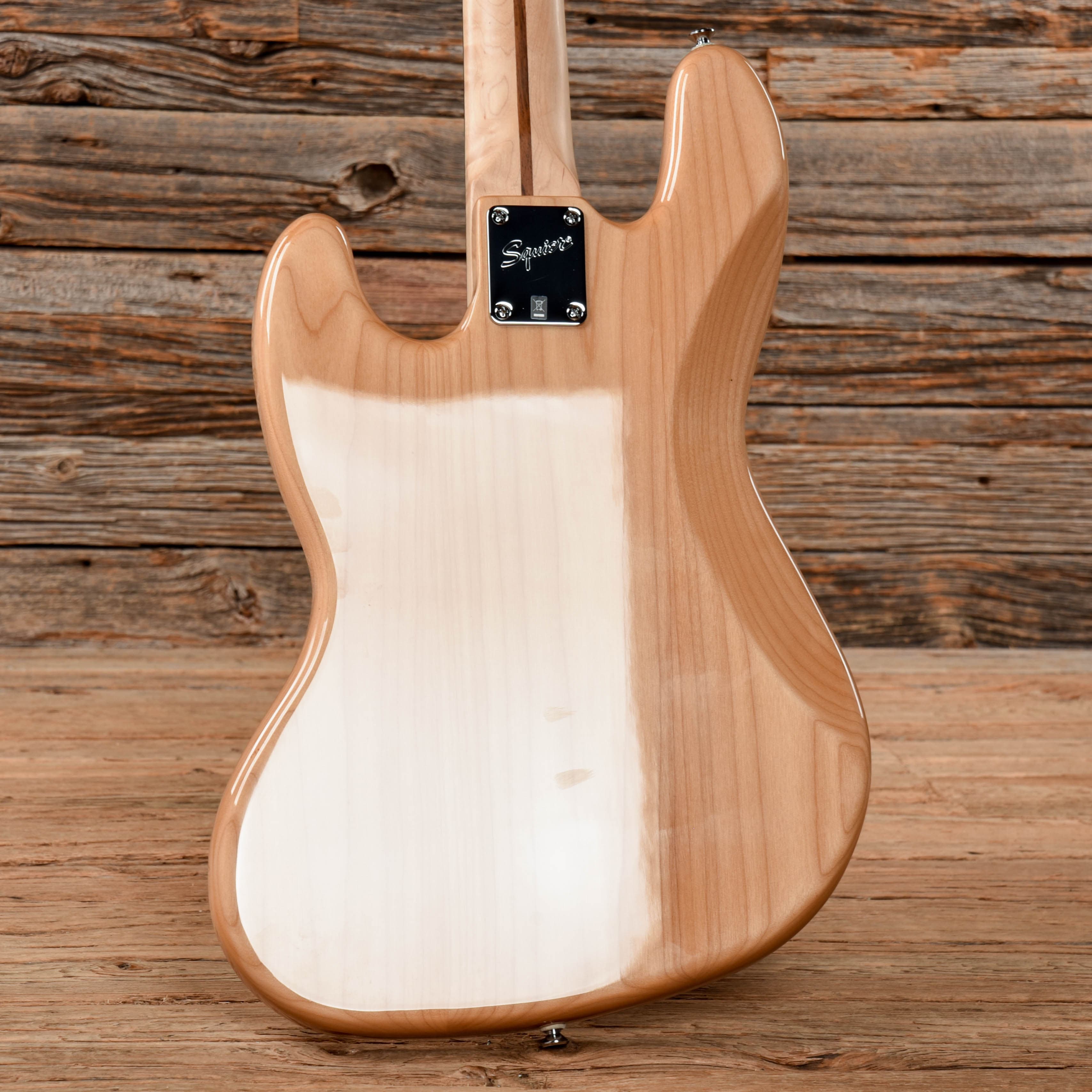 Squier Vintage Modified '70s Jazz Bass Natural Bass Guitars / 4-String