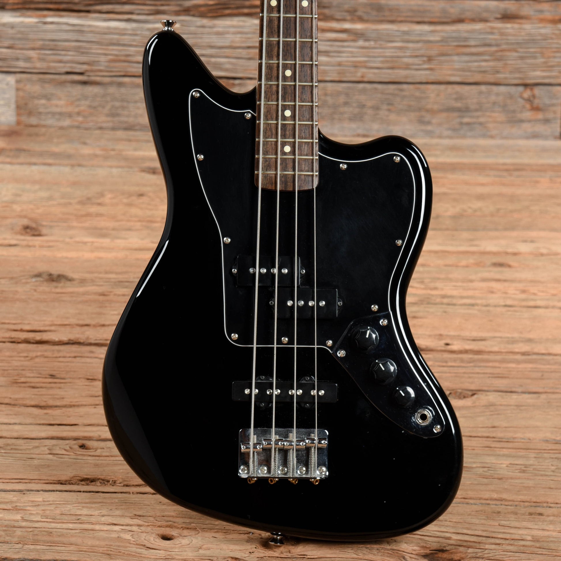 Squier Vintage Modified Jaguar Bass Special SS Black 2013 Bass Guitars / 4-String