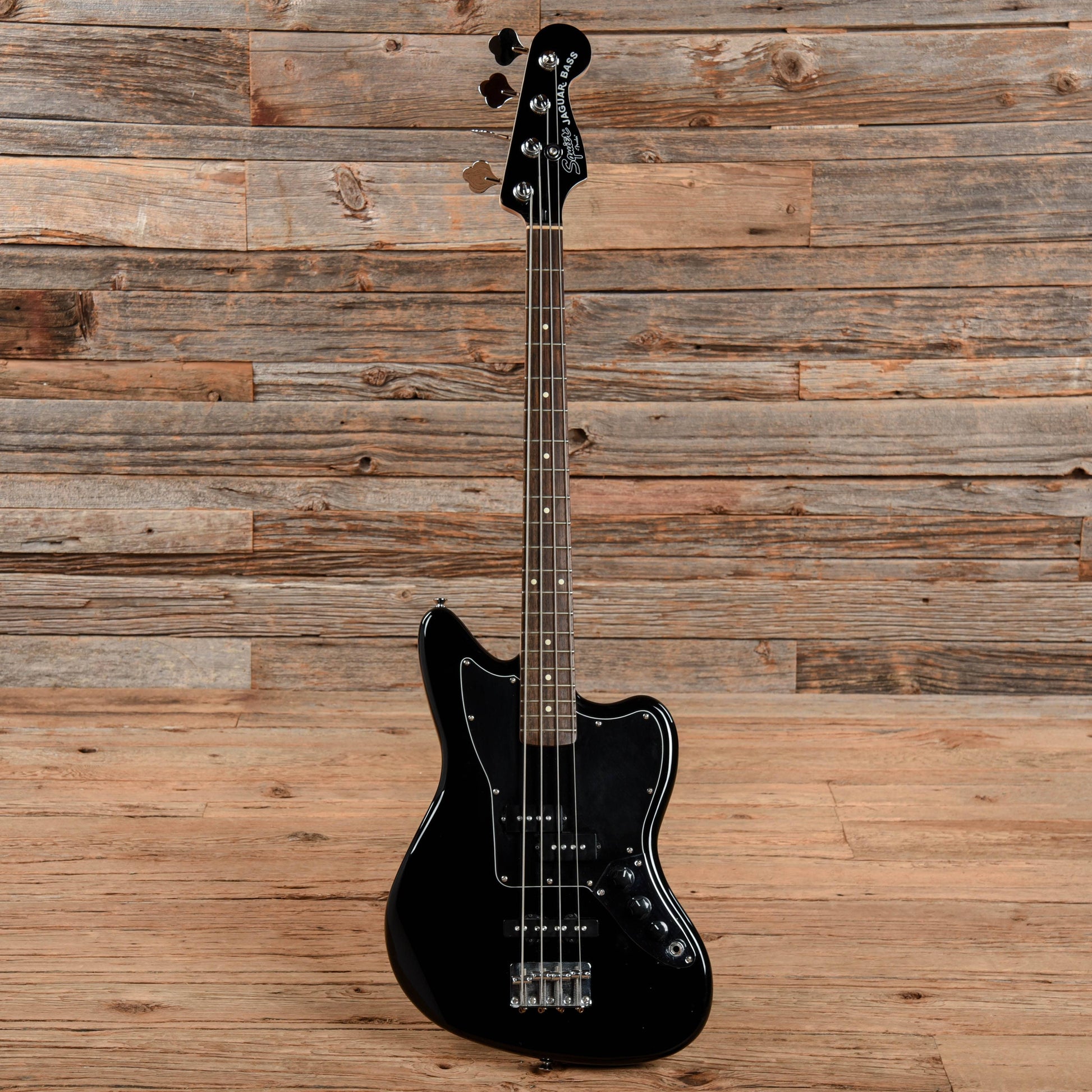 Squier Vintage Modified Jaguar Bass Special SS Black 2013 Bass Guitars / 4-String