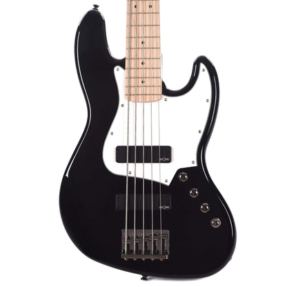 Squier Contemporary Active Jazz Bass V HH Black w/Fender Gig Bag, Stand, Cable, Tuner, Picks and Strings Bass Guitars / 5-String or More,Bass Guitars / Active Electronics