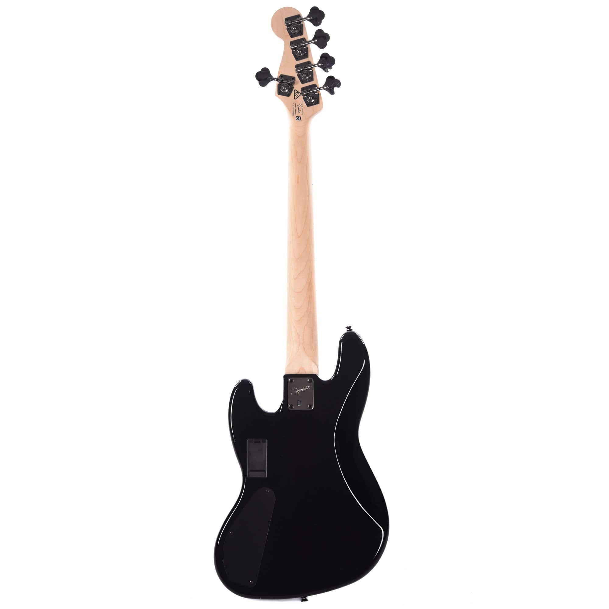 Squier Contemporary Active Jazz Bass V HH Black w/Fender Gig Bag, Stand, Cable, Tuner, Picks and Strings Bass Guitars / 5-String or More,Bass Guitars / Active Electronics