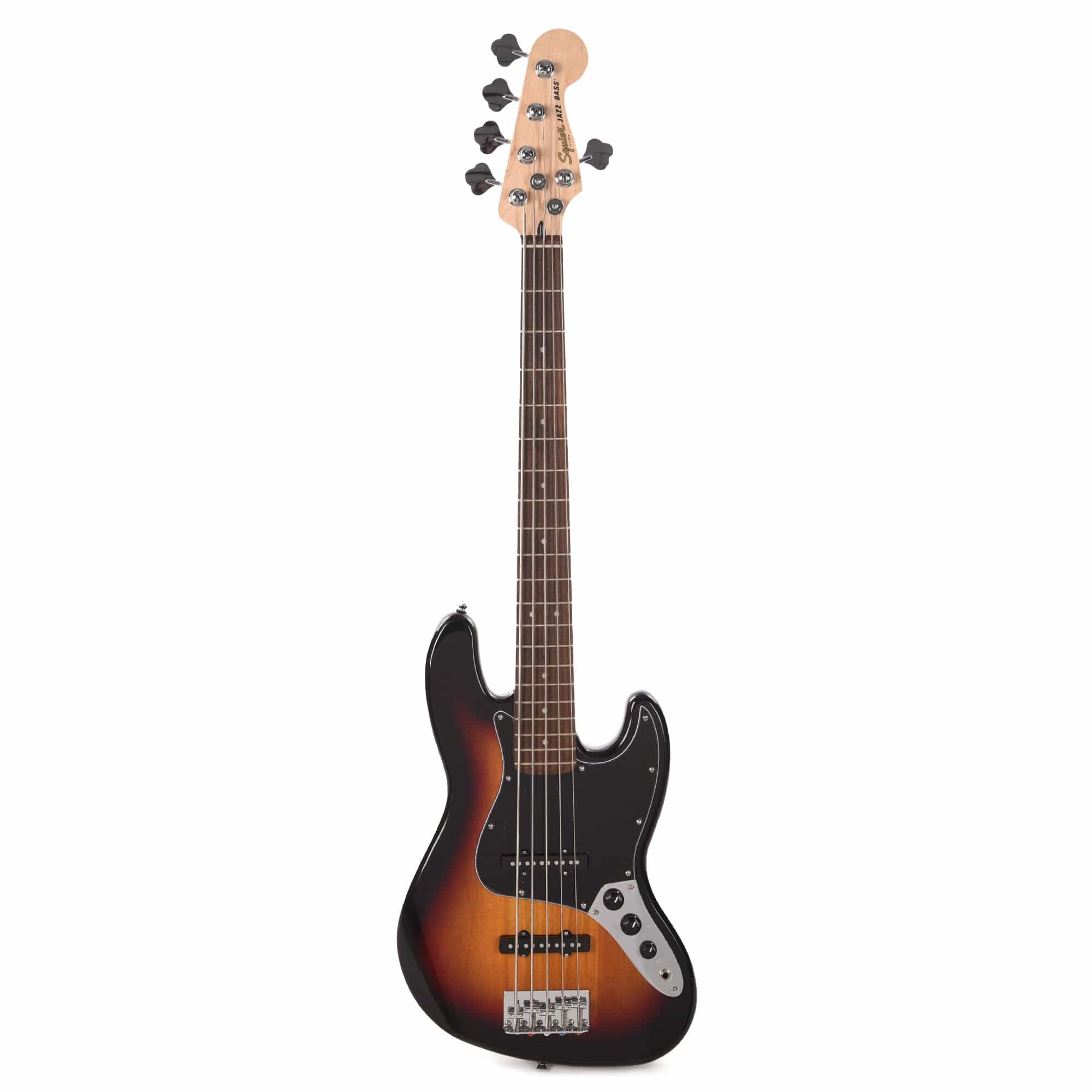 Squier Affinity Jazz Bass V 3-Tone Sunburst Bass Guitars / 5-String or More