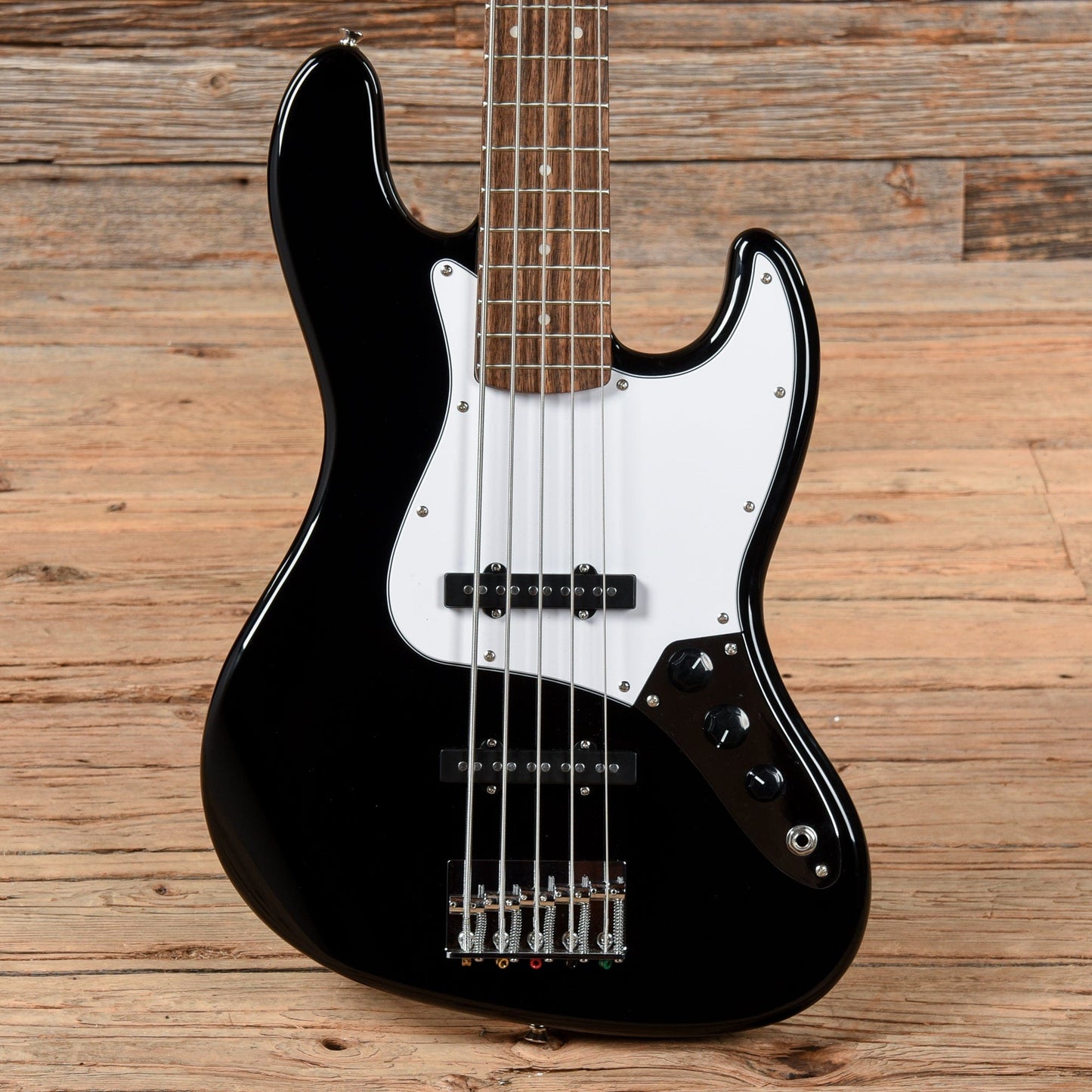 Squier Affinity Jazz Bass V Black 2019 Bass Guitars / 5-String or More