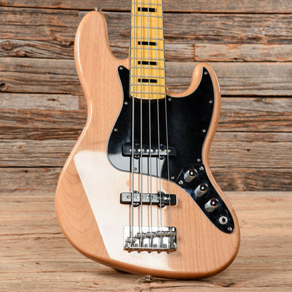 Squier Classic Vibe 70's Jazz Bass V Natural 2015 Bass Guitars / 5-String or More