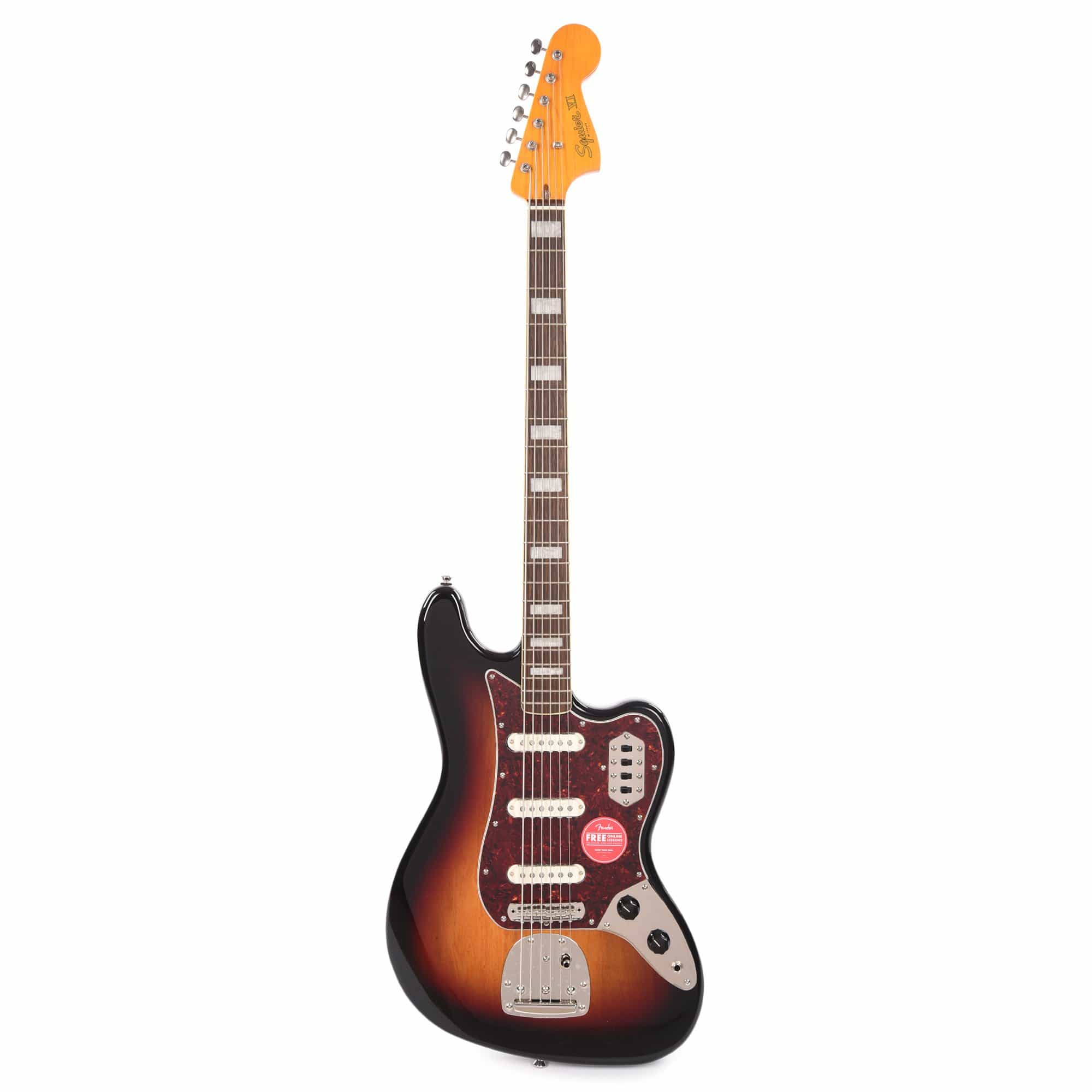 Squier Classic Vibe Bass VI 3-Color Sunburst Bass Guitars / 5-String or More