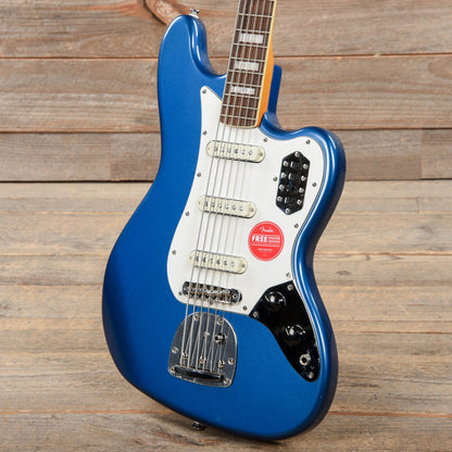 Squier Classic Vibe Bass VI Lake Placid Blue w/Matching Headcap & 3-Ply Parchment Pickguard Bass Guitars / 5-String or More