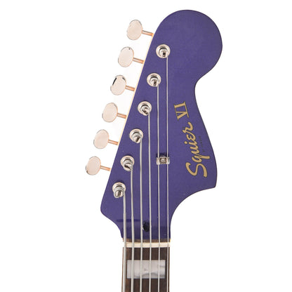 Squier Classic Vibe Bass VI Purple Metallic w/Matching Headcap Bass Guitars / 5-String or More