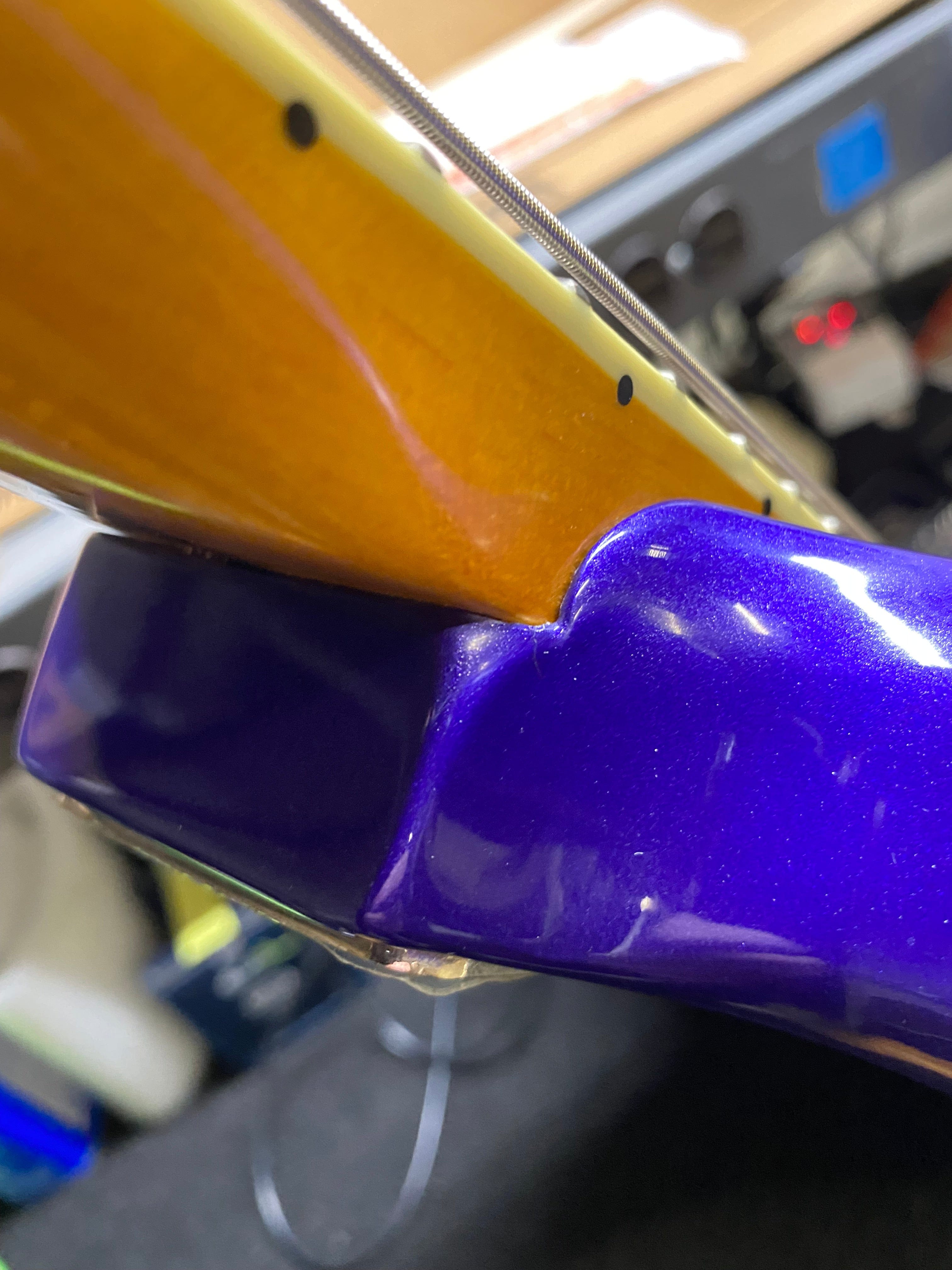 Squier Classic Vibe Bass VI Purple Metallic w/Matching Headcap Bass Guitars / 5-String or More