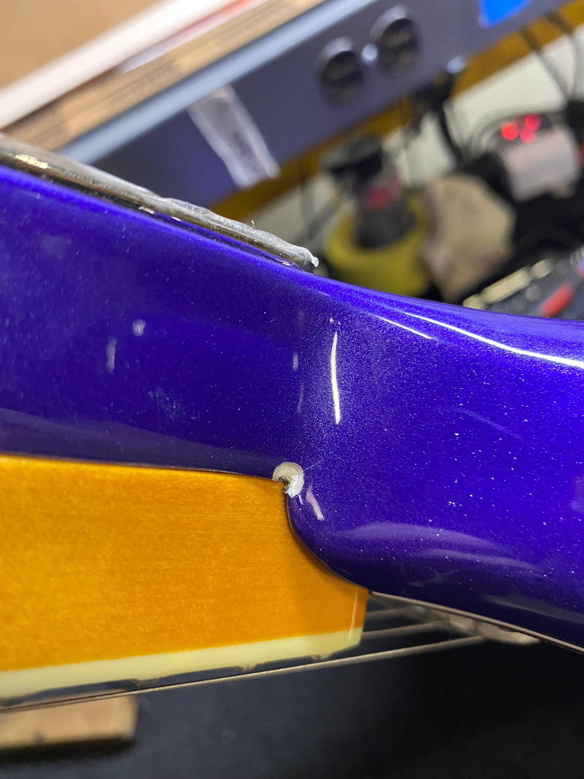 Squier Classic Vibe Bass VI Purple Metallic w/Matching Headcap Bass Guitars / 5-String or More