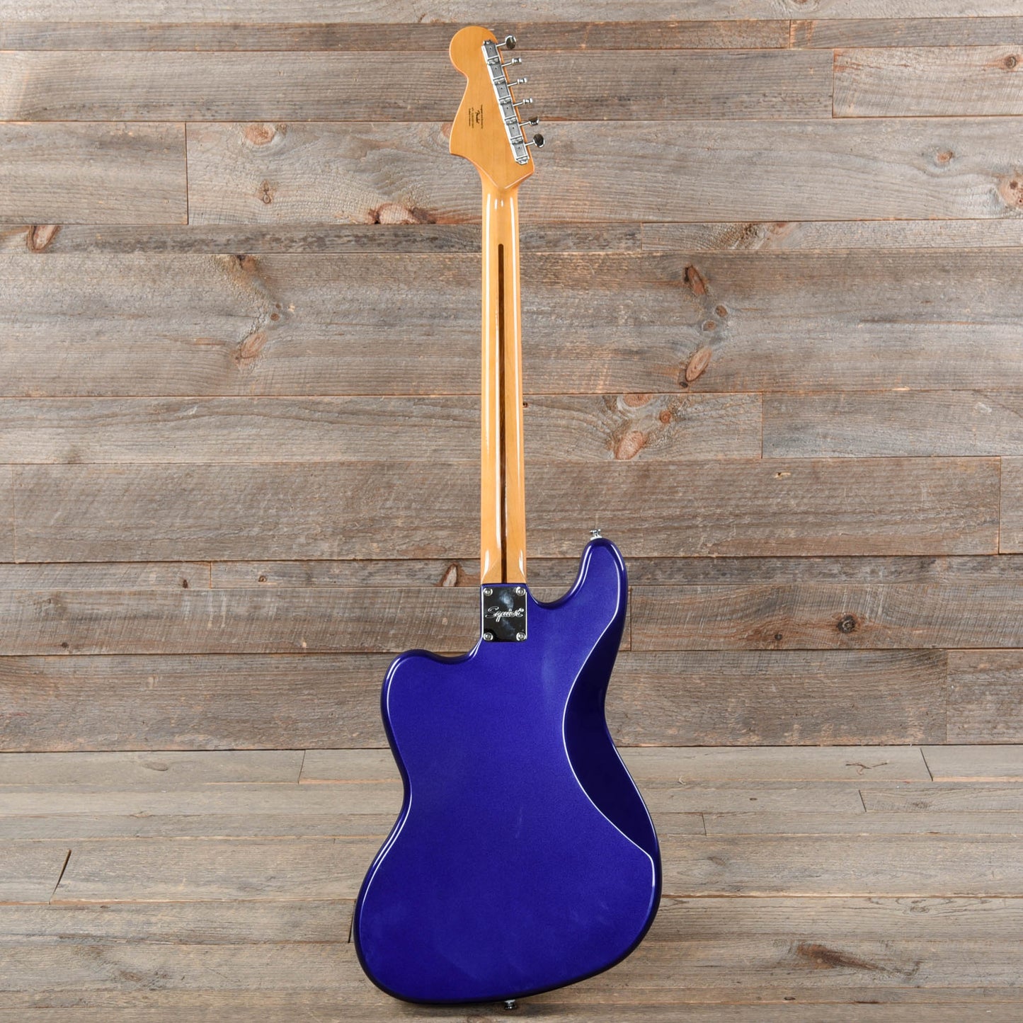Squier Classic Vibe Bass VI Purple Metallic w/Matching Headcap Bass Guitars / 5-String or More