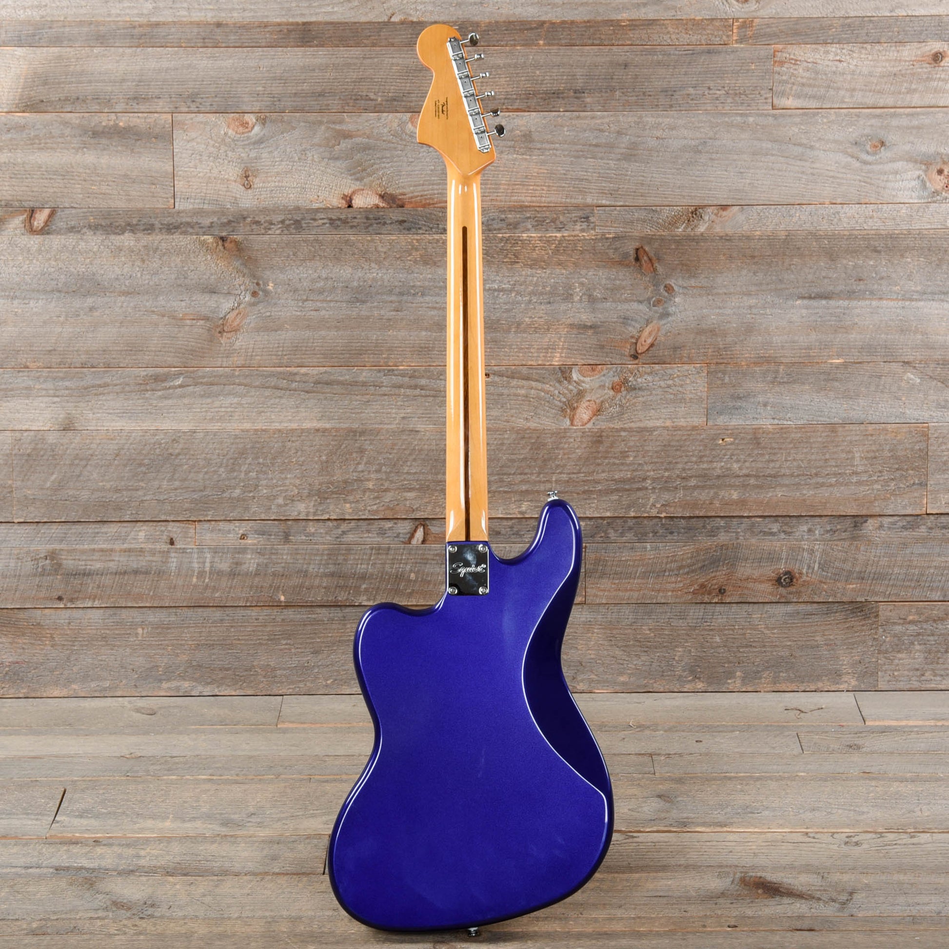Squier Classic Vibe Bass VI Purple Metallic w/Matching Headcap Bass Guitars / 5-String or More