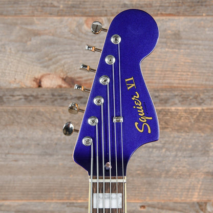 Squier Classic Vibe Bass VI Purple Metallic w/Matching Headcap Bass Guitars / 5-String or More