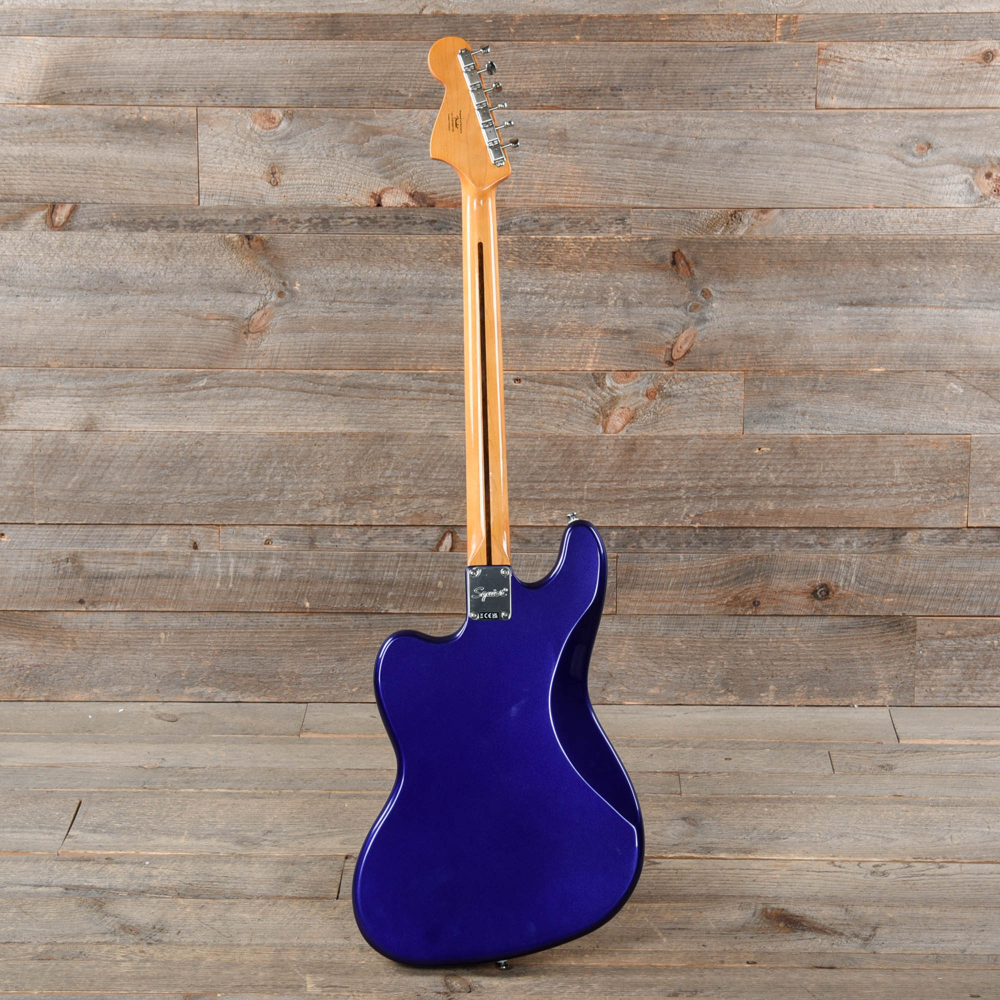 Squier Classic Vibe Bass VI Purple Metallic w/Matching Headcap Bass Guitars / 5-String or More