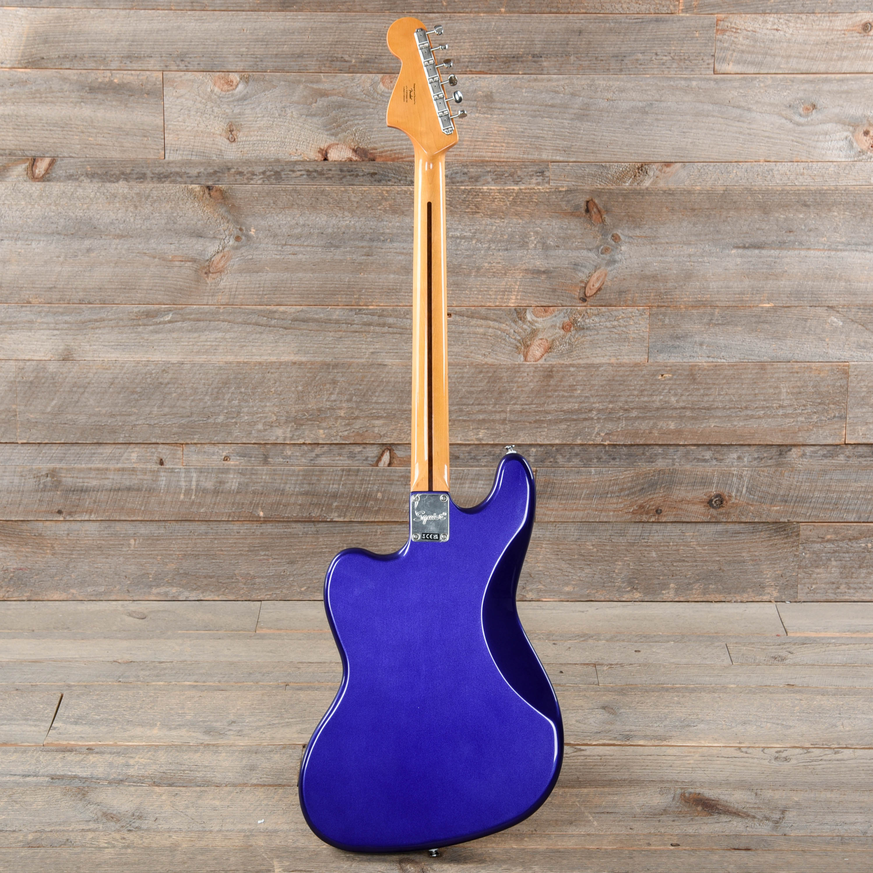 Squier Classic Vibe Bass VI Purple Metallic w/Matching Headcap Bass Guitars / 5-String or More