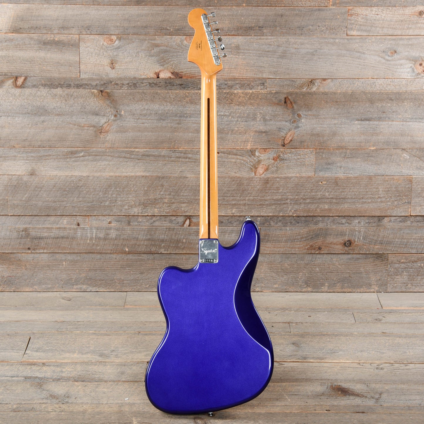 Squier Classic Vibe Bass VI Purple Metallic w/Matching Headcap Bass Guitars / 5-String or More