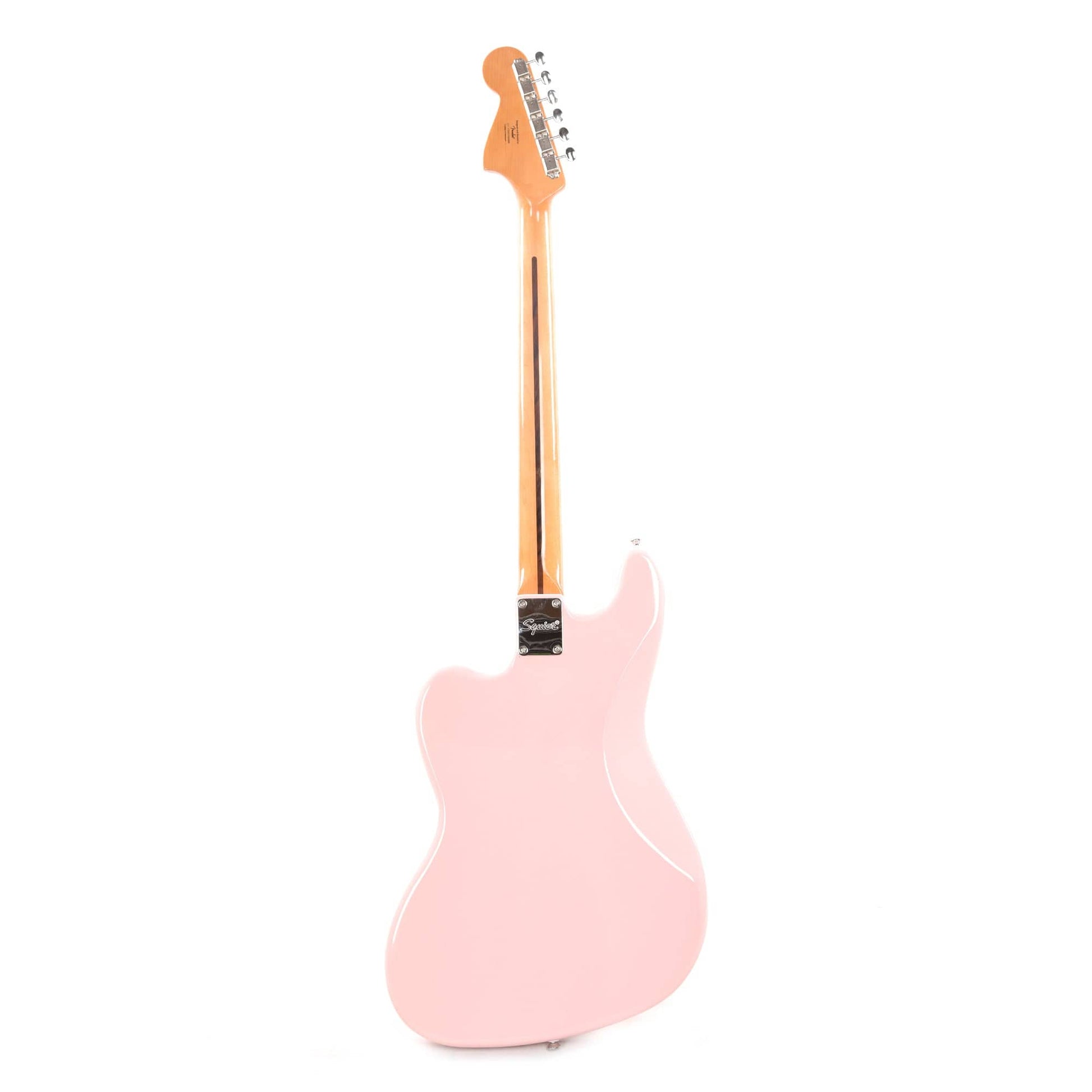 Squier Classic Vibe Bass VI Shell Pink w/Matching Headcap & 3-Ply Parchment Pickguard Bass Guitars / 5-String or More