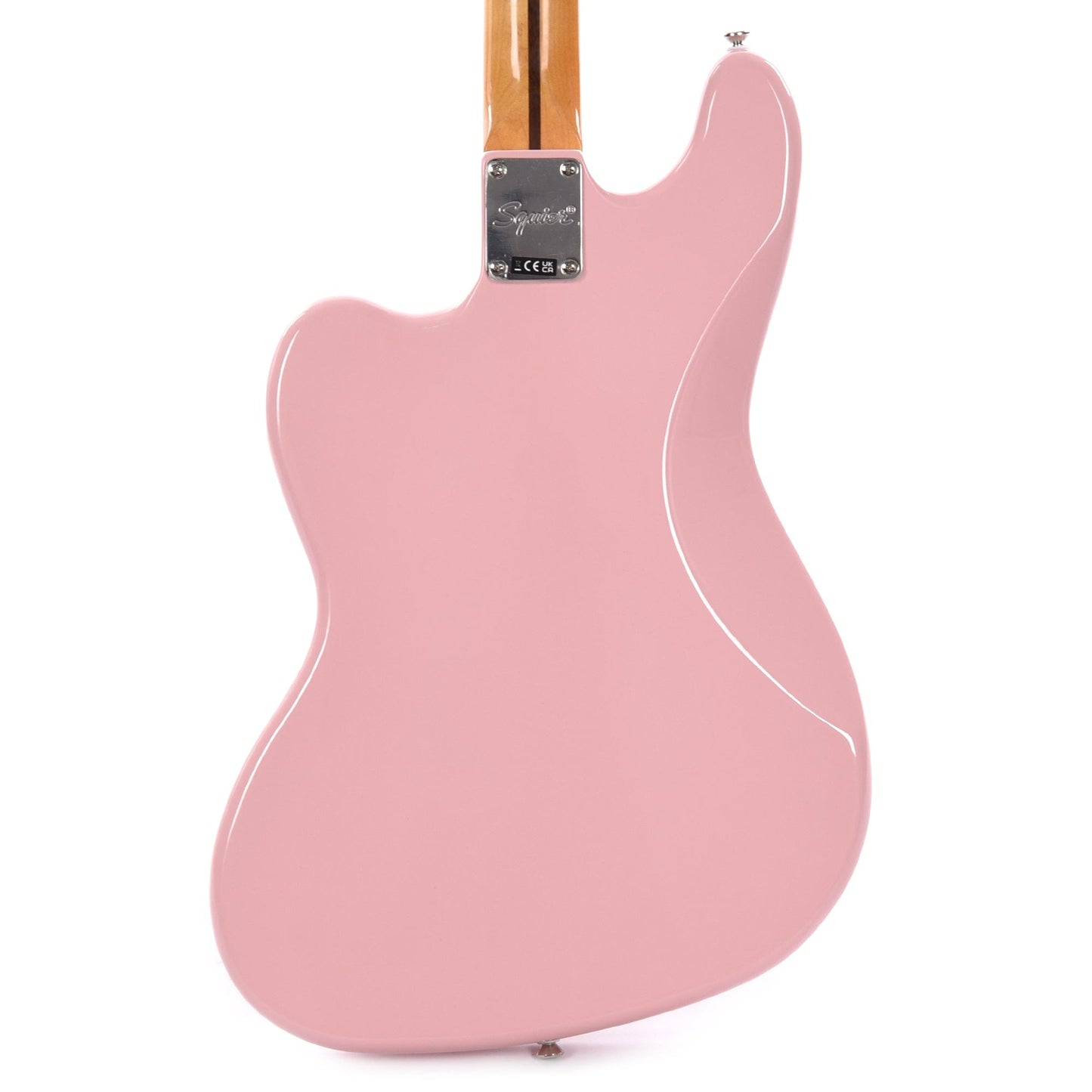 Squier Classic Vibe Bass VI Shell Pink w/Matching Headcap & 3-Ply Parchment Pickguard Bass Guitars / 5-String or More