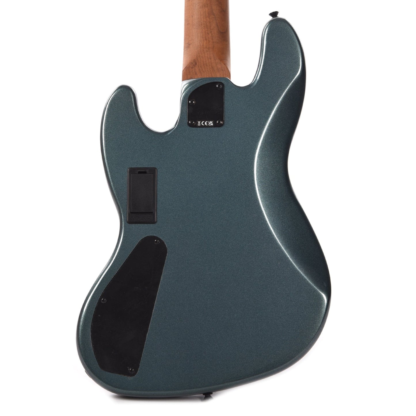 Squier Contemporary Active Jazz Bass HH V  Gunmetal Metallic w/Black Pickguard Bass Guitars / 5-String or More