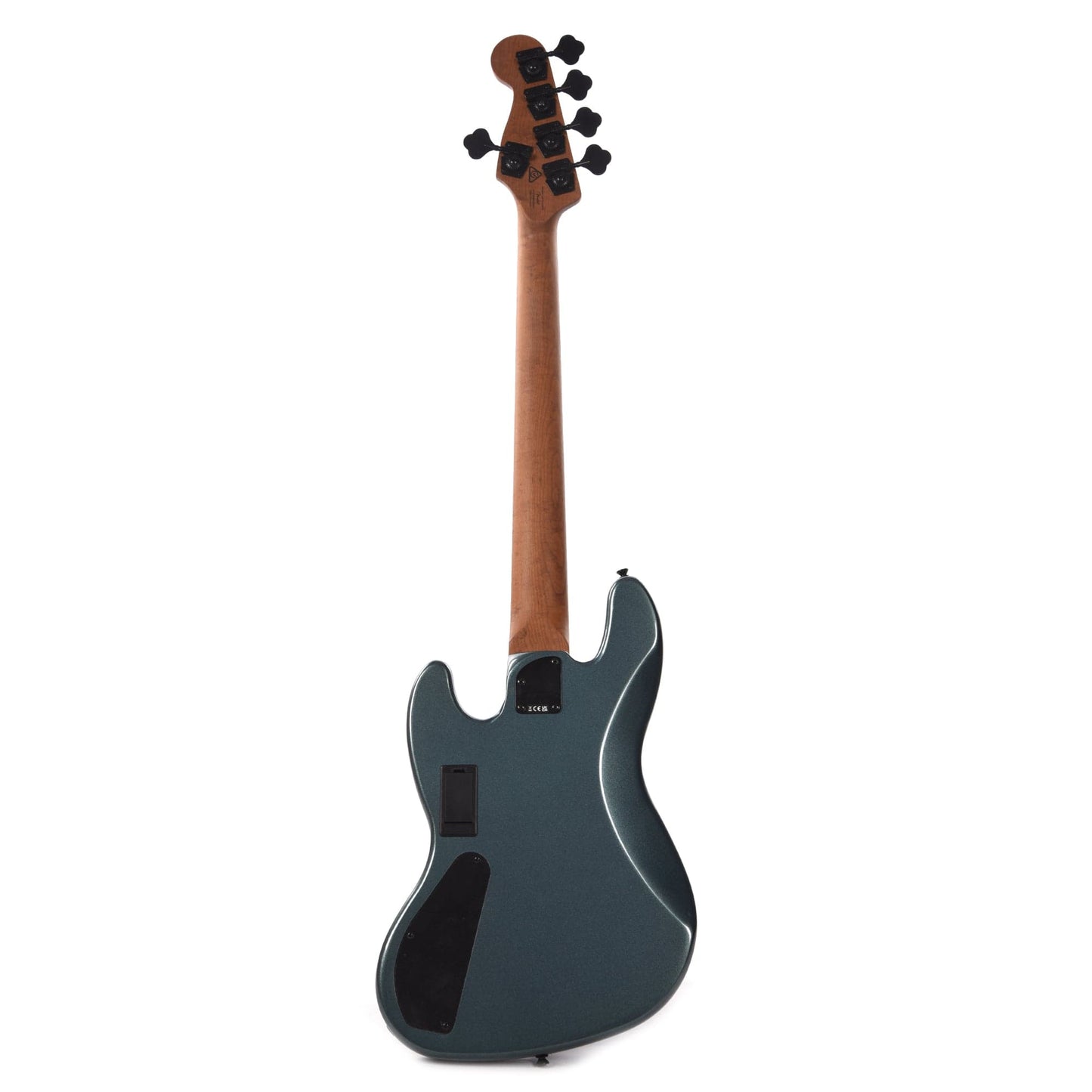 Squier Contemporary Active Jazz Bass HH V  Gunmetal Metallic w/Black Pickguard Bass Guitars / 5-String or More