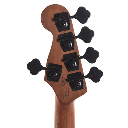 Squier Contemporary Active Precision Bass PH V Black w/Silver Anodized Pickguard Bass Guitars / 5-String or More