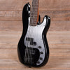 Squier Contemporary Active Precision Bass PH V Black w/Silver Anodized Pickguard Bass Guitars / 5-String or More