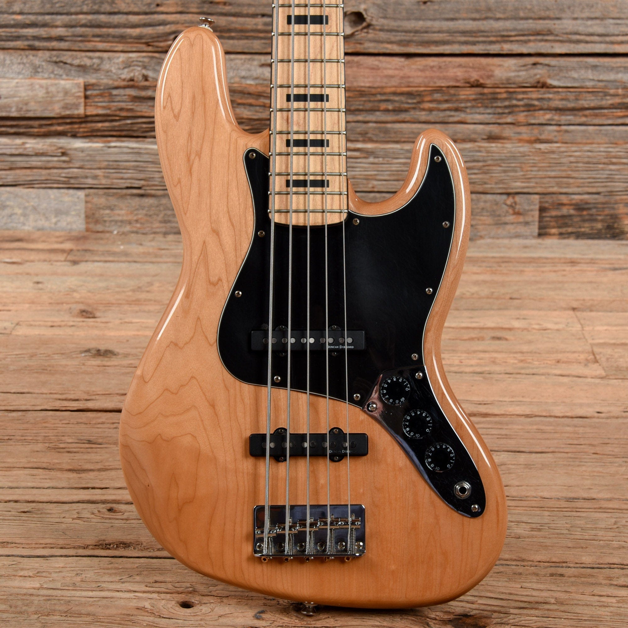 Squier Vintage Modified Jazz Bass V Natural 2013 Bass Guitars / 5-String or More