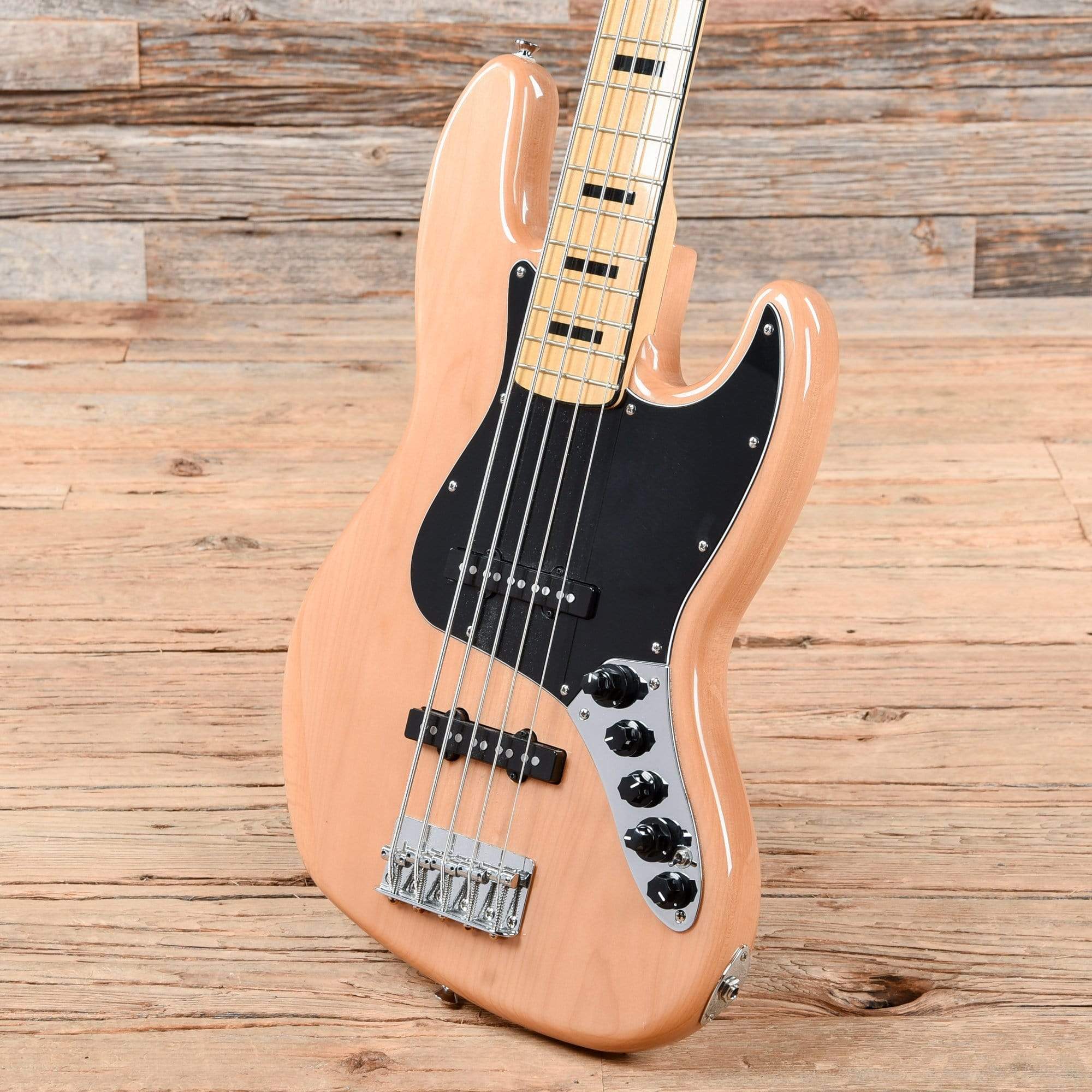 Squier Vintage Modified Jazz Bass V Natural 2016 Bass Guitars / 5-String or More