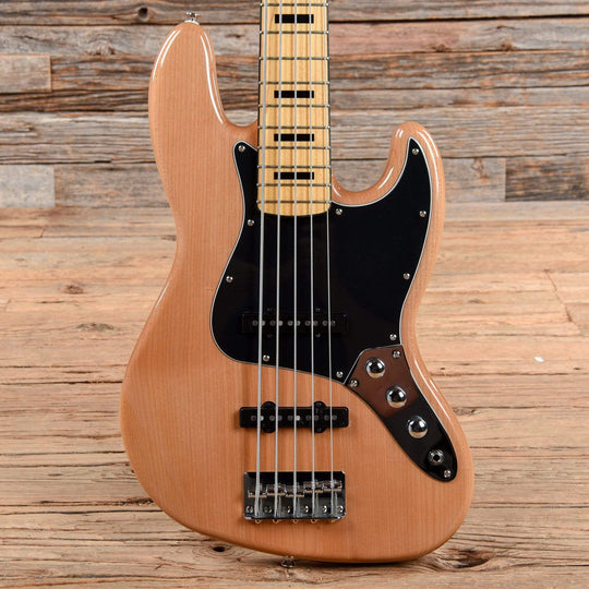 Squier Vintage Modified Jazz Bass V Natural 2016 Bass Guitars / 5-String or More