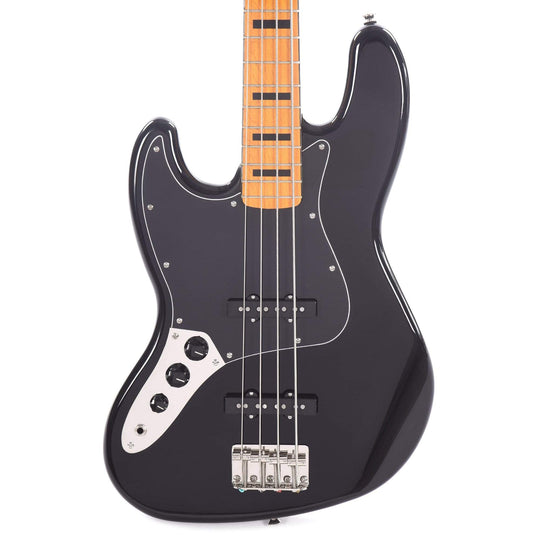 Squier Classic Vibe 70s Jazz Bass Lefty Black Bass Guitars / Left-Handed