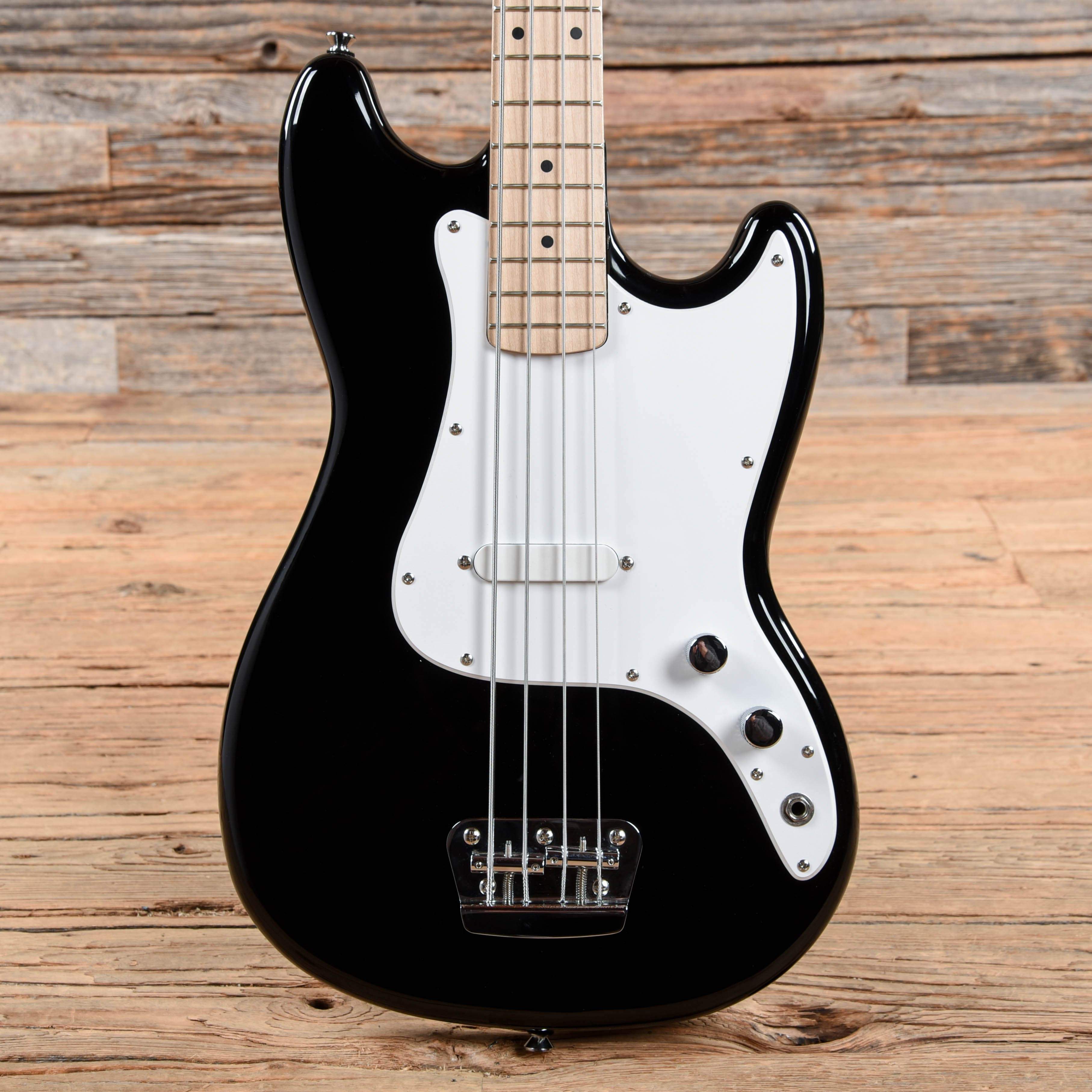 Squier Affinity Bronco Bass Black 2018 Bass Guitars / Short Scale