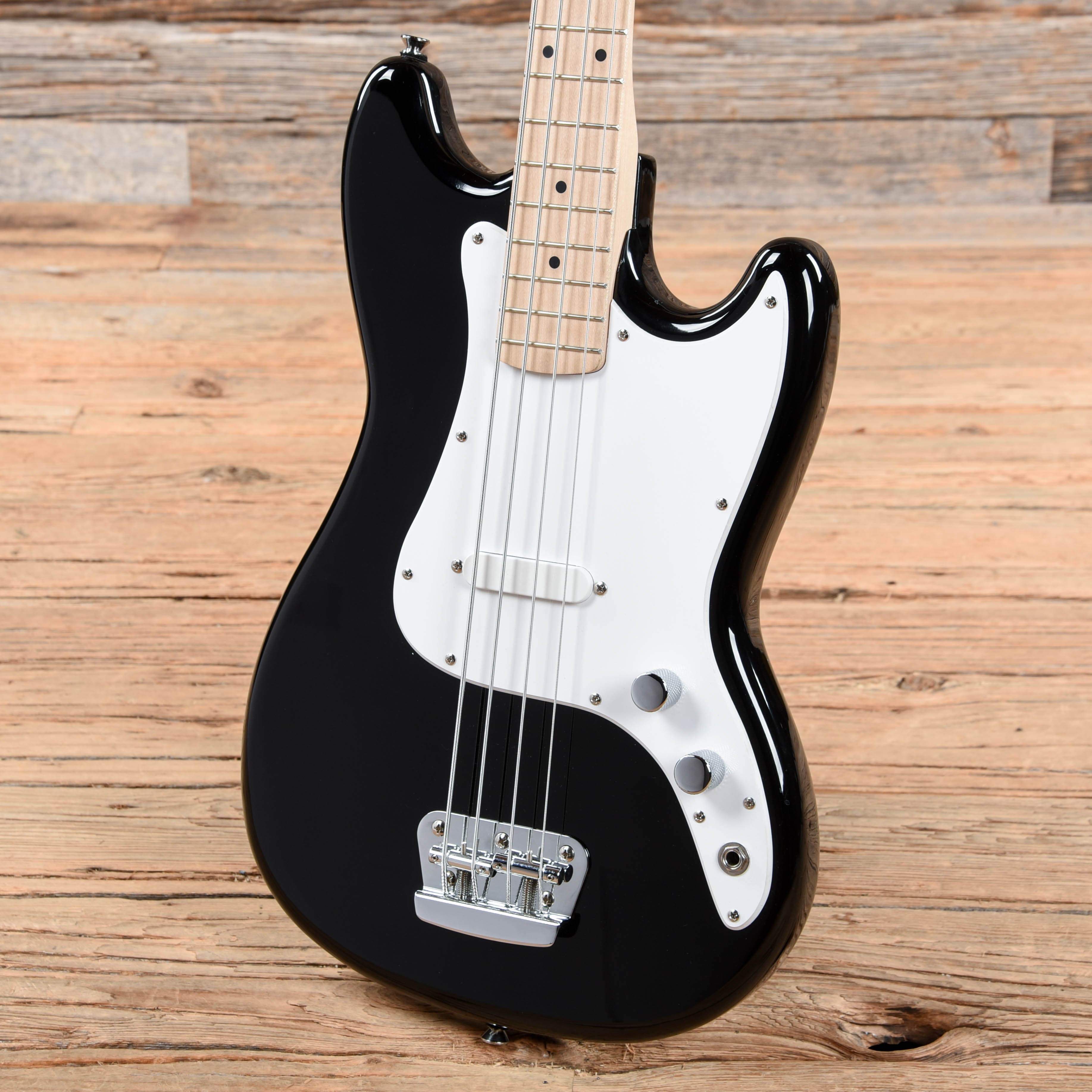 Squier Affinity Bronco Bass Black 2018 Bass Guitars / Short Scale