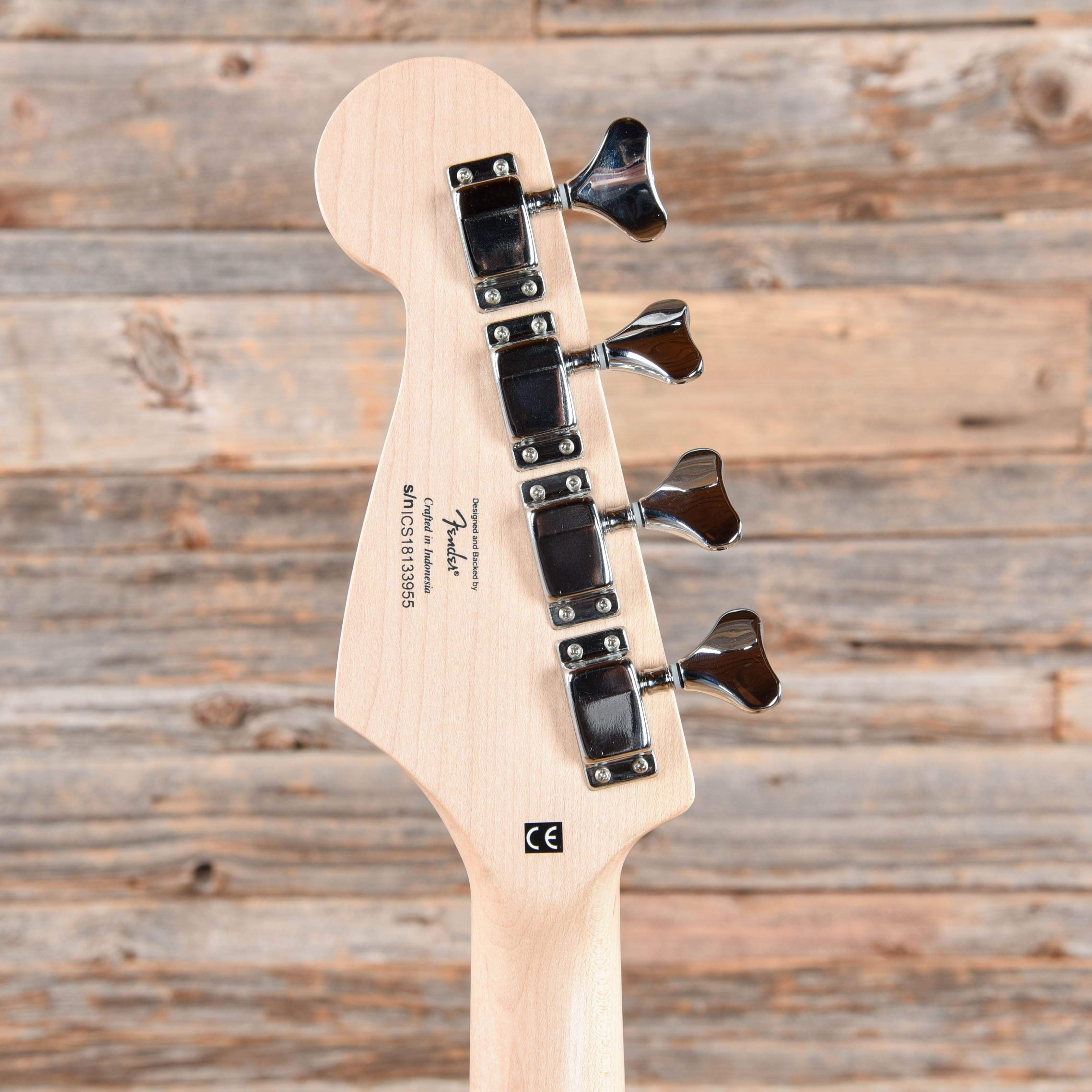 Squier Affinity Bronco Bass Black 2018 Bass Guitars / Short Scale