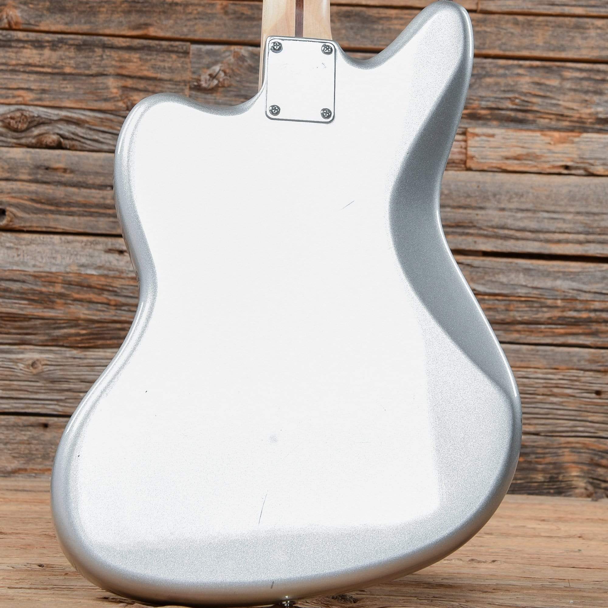 Squier Vintage Modified Jaguar Bass Special SS Silver 2017 Bass Guitars / Short Scale