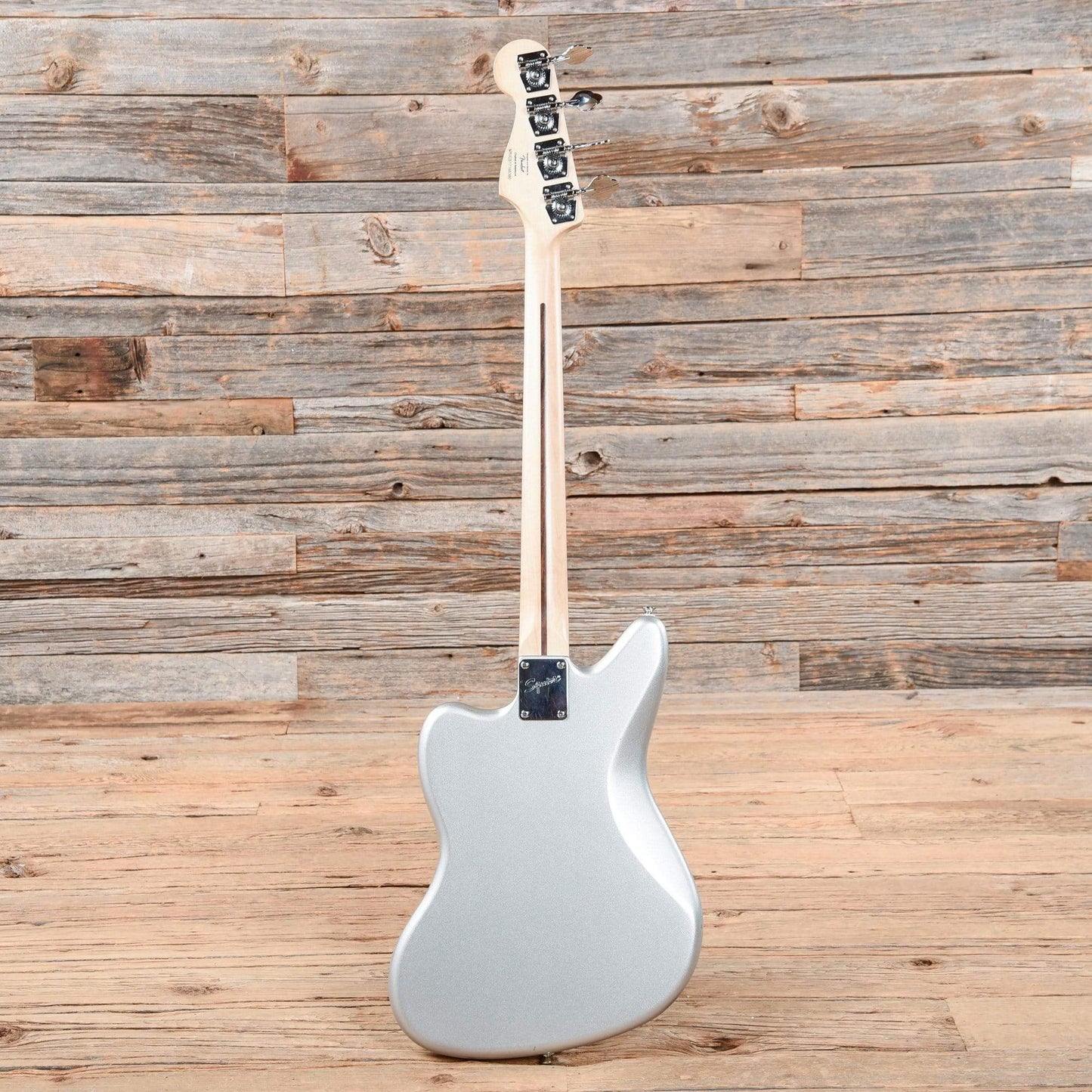 Squier Vintage Modified Jaguar Bass Special SS Silver 2017 Bass Guitars / Short Scale