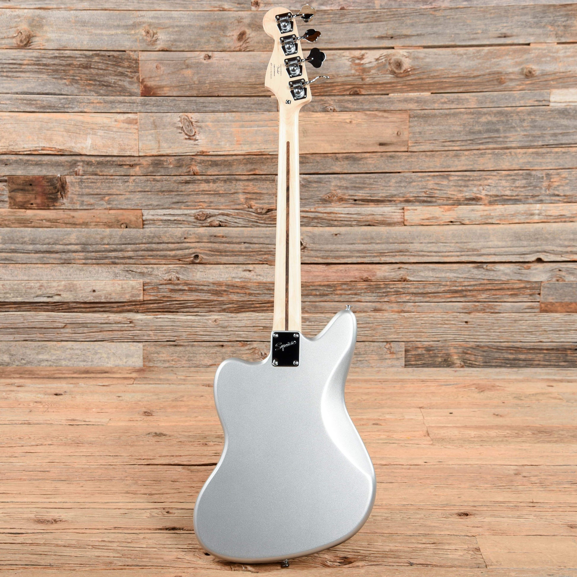 Squier Vintage Modified Jaguar Bass Special SS Silver 2018 Bass Guitars / Short Scale