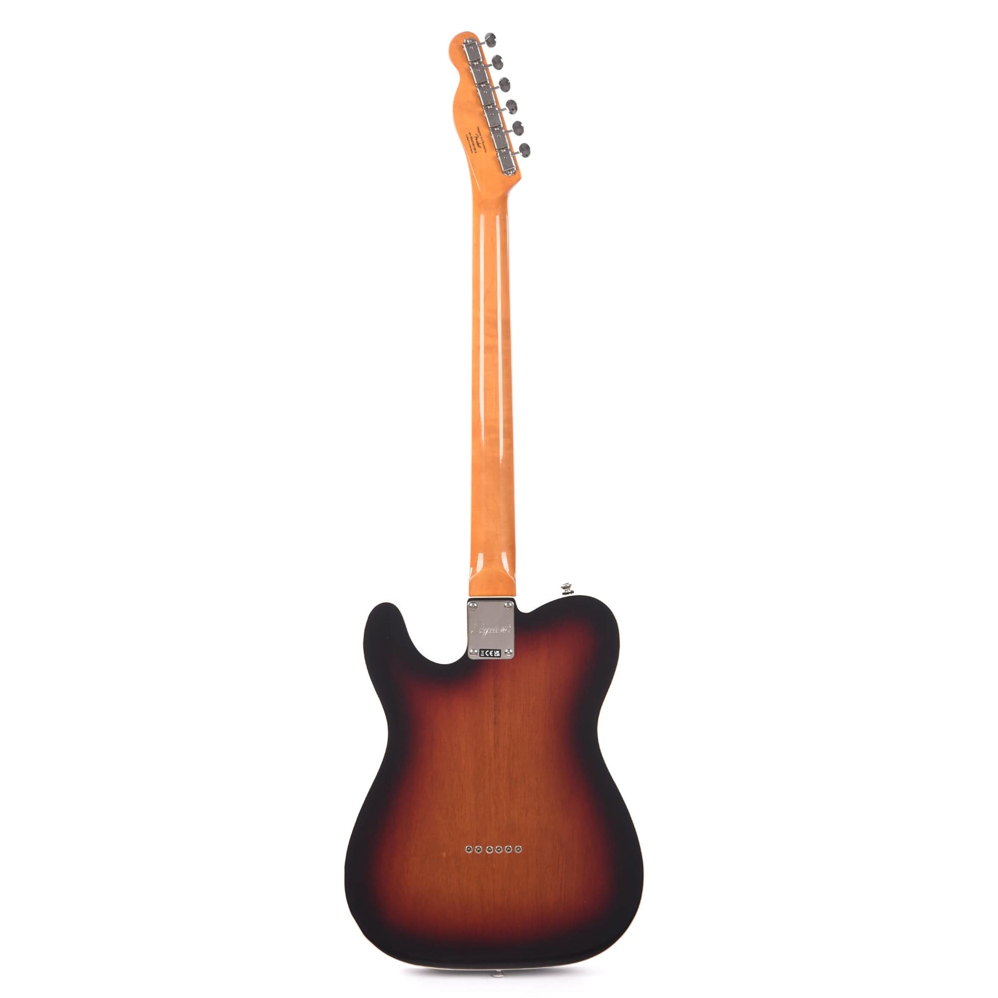 Squier Classic Vibe Baritone Custom Telecaster 3-Tone Sunburst Electric Guitars / Baritone
