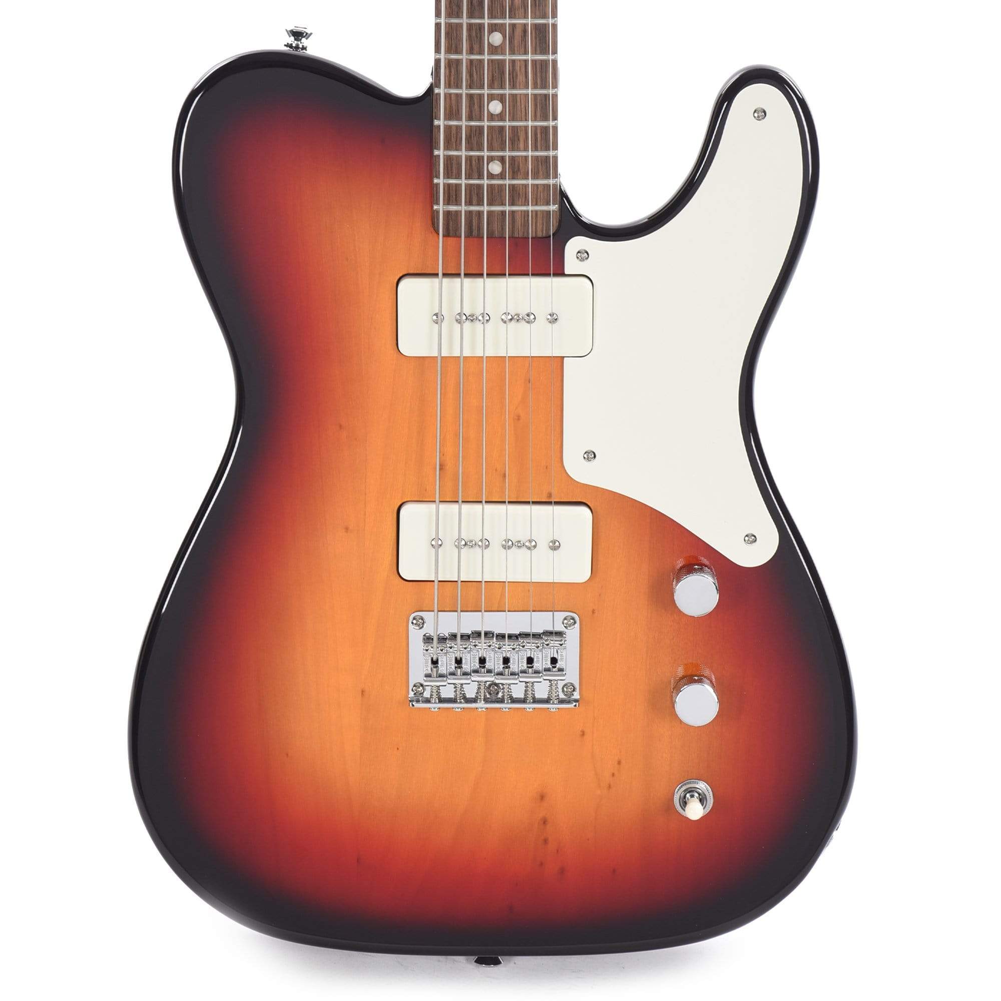 Squier Paranormal Baritone Cabronita Telecaster 3-Color Sunburst Electric Guitars / Baritone