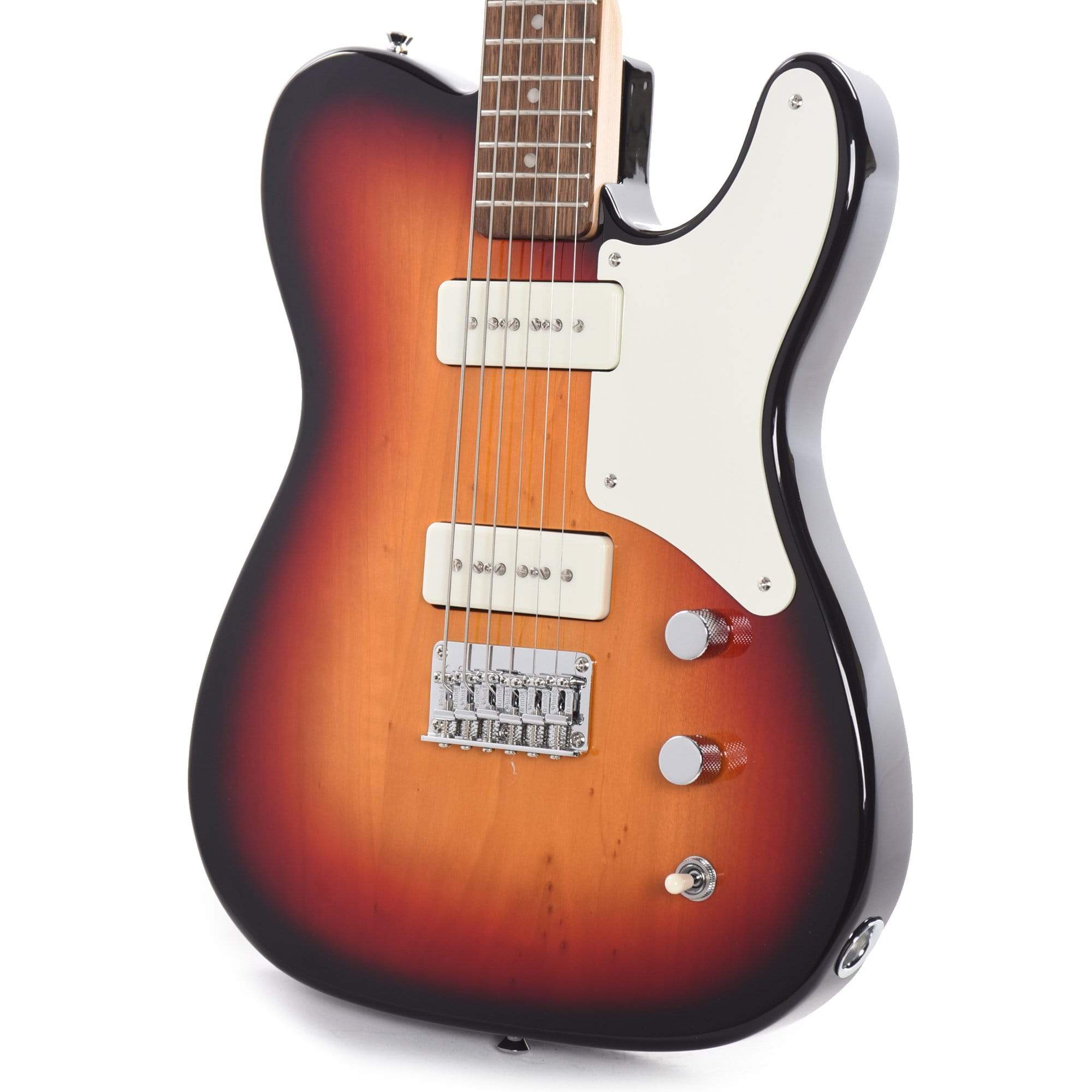 Squier Paranormal Baritone Cabronita Telecaster 3-Color Sunburst Electric Guitars / Baritone