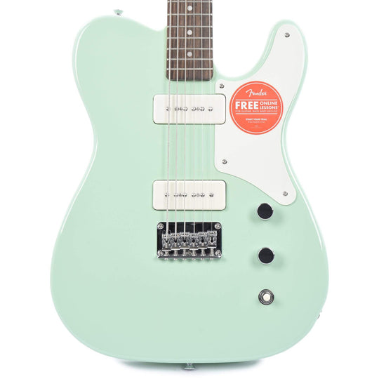 Squier Paranormal Baritone Cabronita Telecaster Surf Green Electric Guitars / Baritone