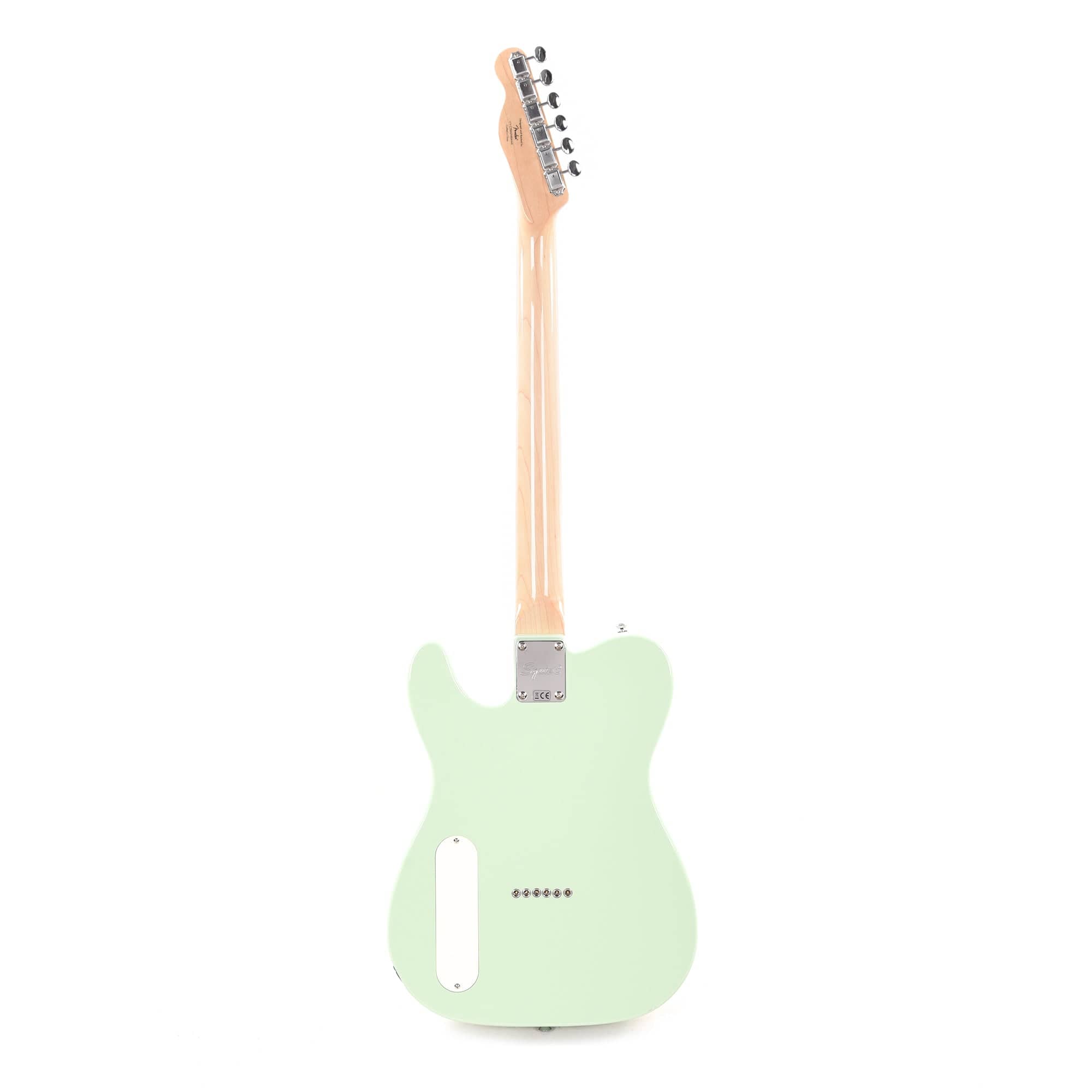Squier Paranormal Baritone Cabronita Telecaster Surf Green Electric Guitars / Baritone