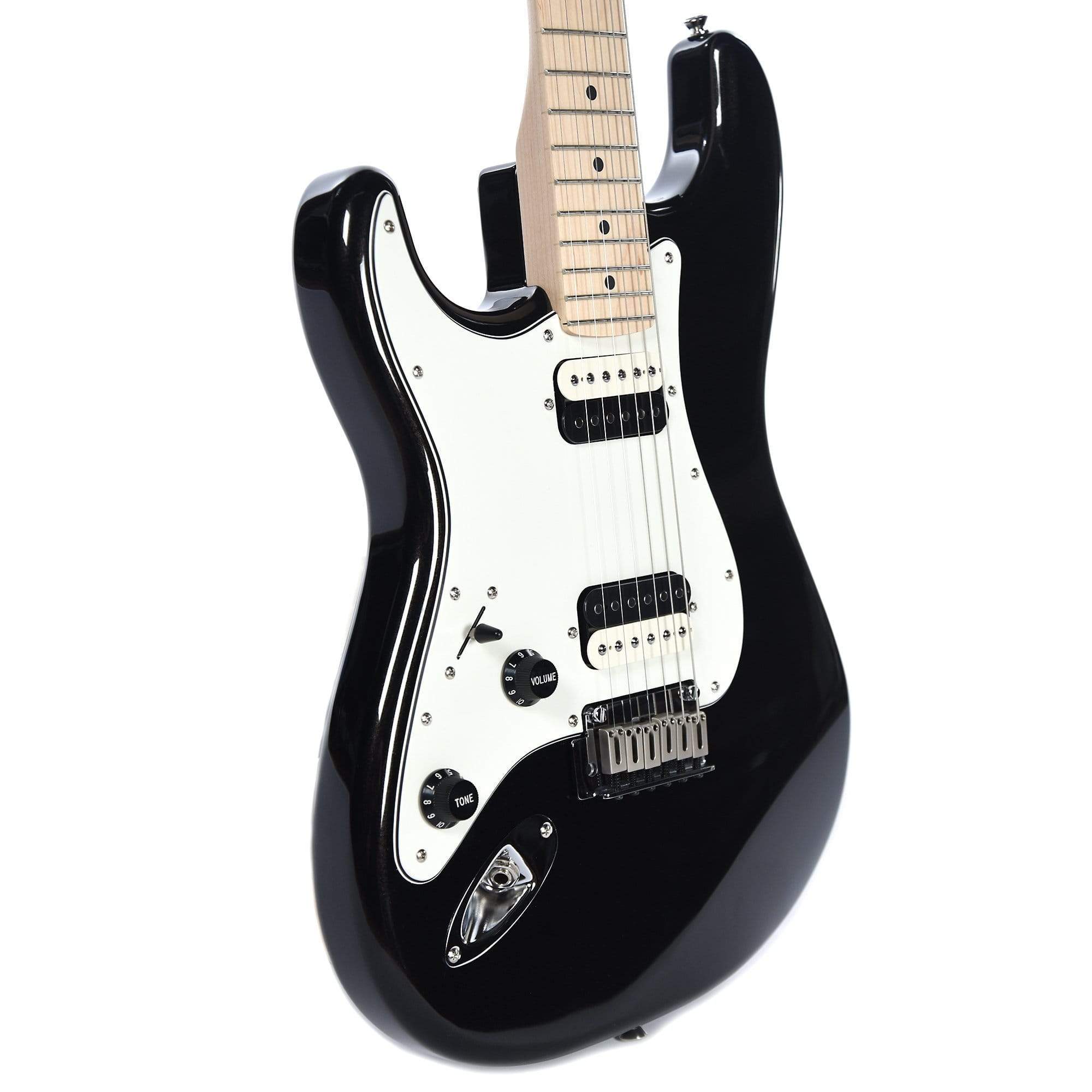 Squier Contemporary Stratocaster HH Black Metallic LEFTY w/Fender Gig Bag, Stand, Cable, Tuner, Picks and Strings Electric Guitars / Left-Handed,Electric Guitars / Solid Body