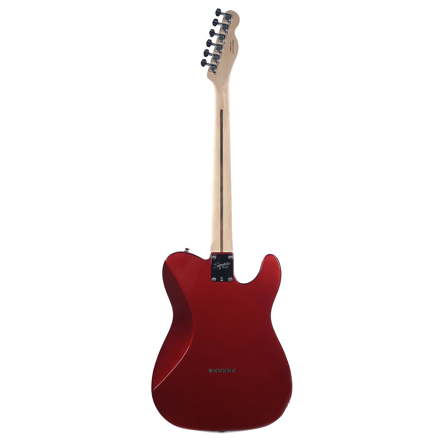 Squier Contemporary Telecaster HH Dark Metallic Red LEFTY w/Fender Gig Bag, Stand, Cable, Tuner, Picks and Strings Electric Guitars / Left-Handed,Electric Guitars / Solid Body