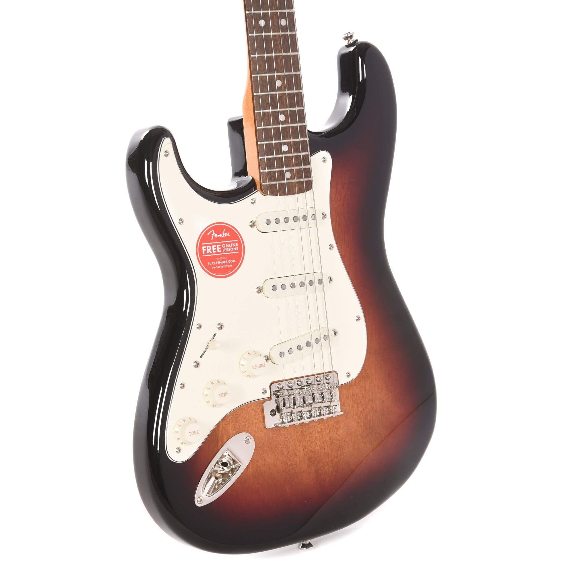Squier Classic Vibe '60s Stratocaster 3-Tone Sunburst LEFTY Electric Guitars / Left-Handed
