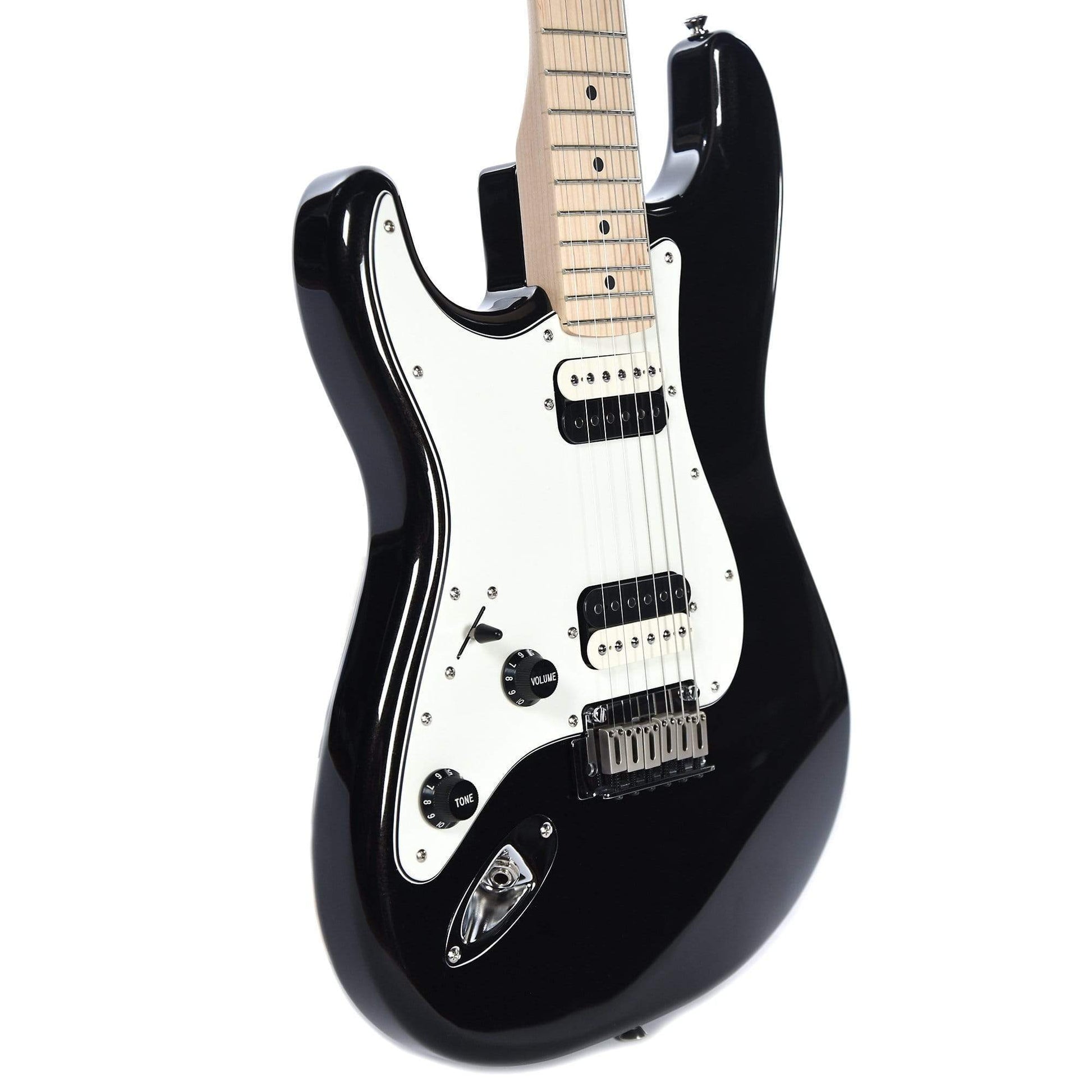 Squier Contemporary Stratocaster HH MN Black Metallic LEFTY Electric Guitars / Left-Handed