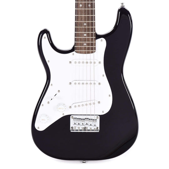 Squier Mini Stratocaster Black LEFTY Electric Guitars / Left-Handed