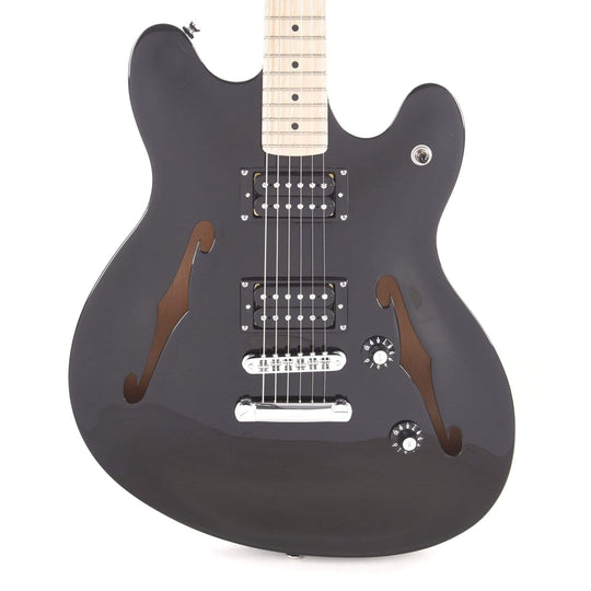 Squier Affinity Starcaster Black Electric Guitars / Semi-Hollow