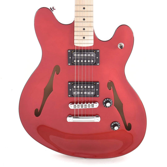 Squier Affinity Starcaster Candy Apple Red Electric Guitars / Semi-Hollow